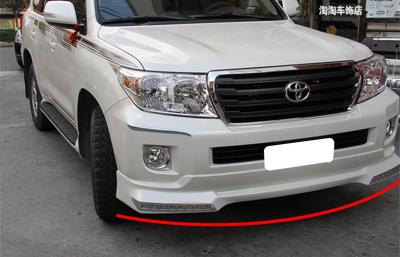 China TOYOTA aterriza del crucero 200 2012 - 2014 cubierta del parachoques delantero FJ200 con las luces LED en venta