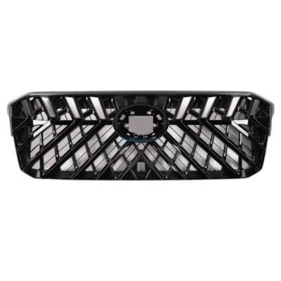 China 5310160D10 Toyota Land Cruise 2016-2018 Radiator Grill Frame Black Top Grille ABS Front Bumper Grille Customized Style for sale