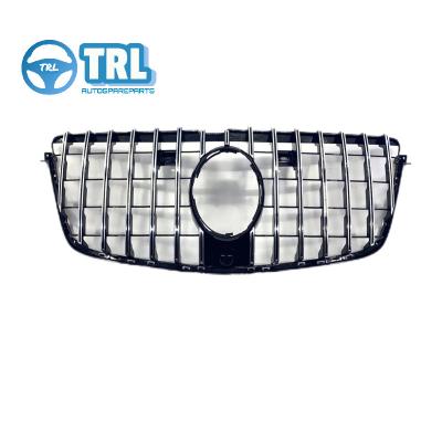 China A1668800785 Mercedes Benz W166 Grille Assembly Black / White / Chrome ABS Plastic for sale