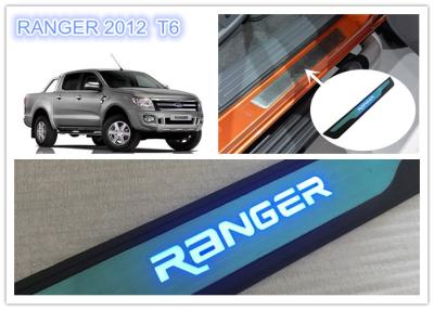 China FORD Ranger T6 2012 - 2015 Portais iluminados LED luz lateral portais scuff placa à venda