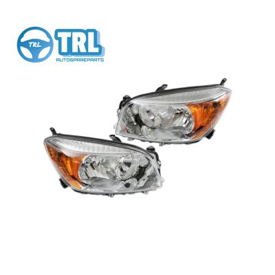 China 8113042300 Toyota Rav4 Chrome Front Headlight Lamp Original Size OEM 8113042420 for sale