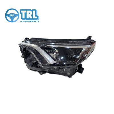 China Toyota Rav4 Front Headlights Black Plastic LED 811100R100 for sale