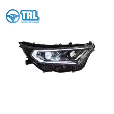 Китай Toyota Rav4 Headlamps Plastic White/Chrome/Black LED/Halogen Car lights продается