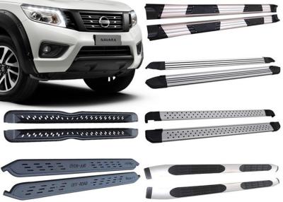 China Tablas de marcha para vehículos negras y plateadas para 2015 2018 Nissan Navara Pick Up Factories en venta