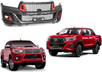 China Kit de reemplazo de cuerpo TRD estilo de actualización distribuidor de estiramiento facial para Toyota Hilux Revo y Rocco en venta