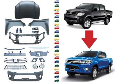 Κίνα Επαφή προσώπου για την Toyota Hilux Vigo 2009 και 2012, αναβάθμιση των κιτ σώματος σε Hilux Revo 2016 προς πώληση