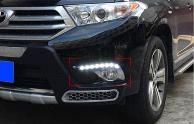 Chine Lumière courante de jour DRL de la pièce d'auto LED pour le montagnard 2012 de Toyota 2013 avec la jante passée au bichromate de potasse à vendre