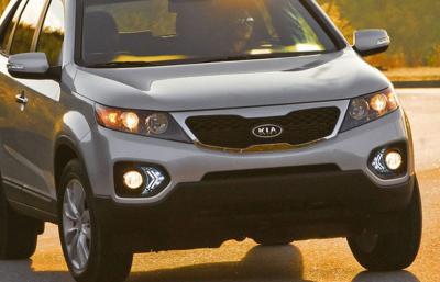 중국 KIA SORENTO 2009를 위한 LED 주간 야간 항행등 2010 2011 2012 운영하는 램프 DRL 판매용