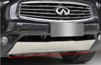 Chine Protecteur de butoir de voiture d'acier inoxydable, plat de garde avant pour INFINITI FX35/QX70 2009 - 2014 à vendre