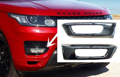 China Chromed Plastic ABS Front Nebellampe Rahmen / 2014 2015 Range Rover Sport Nebellicht Lünette zu verkaufen