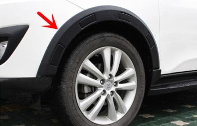 China OE Style Auto Wheel Arch Flares For Hyundai Tucson 2009 2012 IX35 for sale