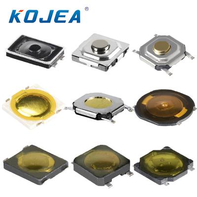 China Kejian Momentary 1NO Kejian High Quality smd Push Button Electronic Mini Tact Matching Micro Switch Resettable Mini Leaf Switch TO DIP Tactile Switches for sale