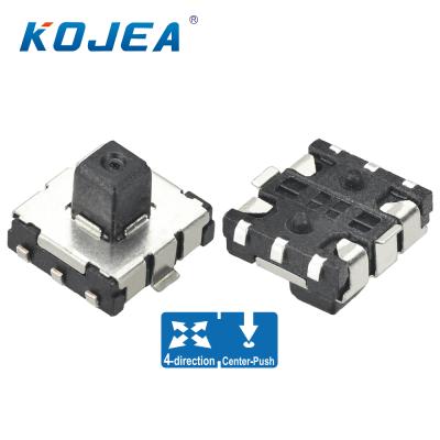 China 4 direction multi function switch momentary smd 4 tactile switch directions on off tact switch for sale