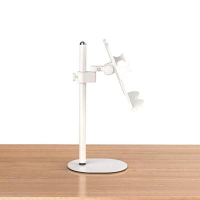 China Maisi ABS Plastic Height Rise And Drop Fashion Reading Stand Telescopic Book Stand White for sale