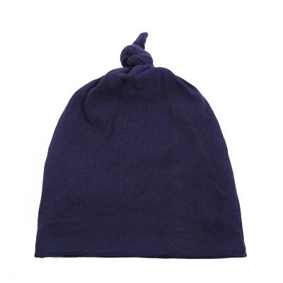 China latest hot selling All-match all-match knit hat for baby plain weave single color girls hat for sale