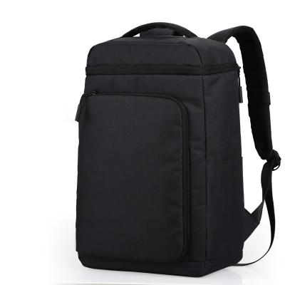 China Wholesale Waterproof Double Zipper Backpack Business Student Bag Computer Backpack Travel Backpack Custom Printed Logo for sale