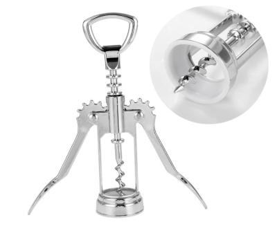 China Convenient Wine Bottle Opener Bottle Openers Wing Corkscrew Wine Opener for sale