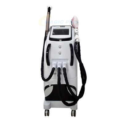 China Multifunctional Skin Revitalizer Beauty Equipment 3 In 1 Single Shr IPL ND Yag Laser Hair Removal Machine for sale