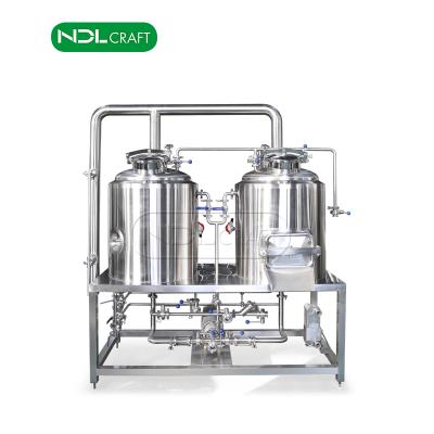 China 120l mini home brewery equipment home beer beer brewhouse diy equipment for brewpub for sale