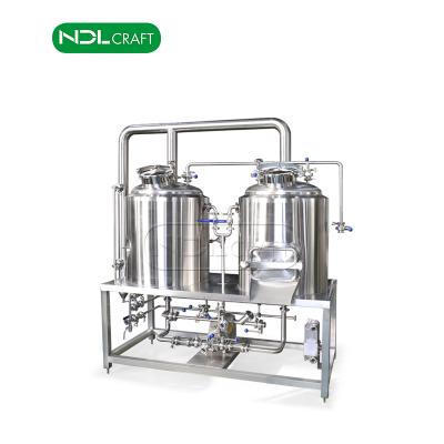 China Mirco Beer Brewery 120L Home Brewery Equipment Homebrewing Equipment Diy Home Beer Brewery Equipment Beer Brewery Equipment For Brewpub for sale