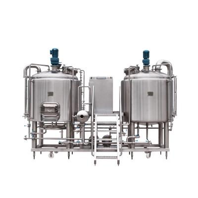 China Hotels Beer Brewing Equipment Micro Brewery 100L 200L 300L 500L 1000L Per Batch for sale