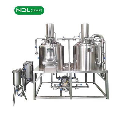 China Micro Brewing System Complete Small Chinese Brewery Brewery Equipment for sale