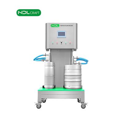 China NDL Beverage Beer Keg Washing And Filling Machine for sale