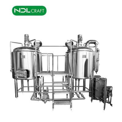 China Mini Micro Brewery Beer Brewery 300l Equipment 300l Beer Production Line for sale