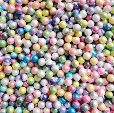 China New Disposable Colorful Mix Macaron Edible Cake Sprinkles Sugar Beads Sugar Sprinkles Edible Cake Decoration Sprinkles for sale