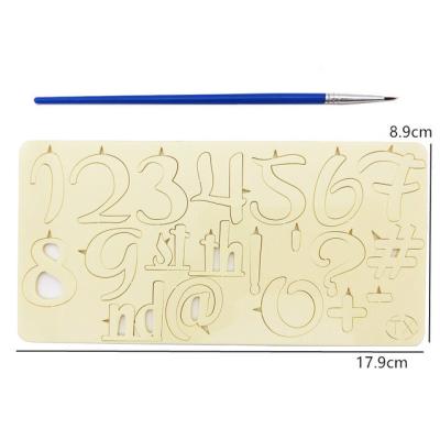 China New Viable Uppercase And Lowercase Series Cake Cookie Baking Mold Set Acrylic Fondant Puncher Cake Stamp For DIY Baking for sale