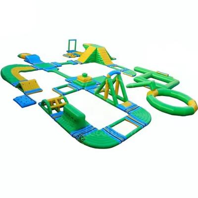 China Outdoor Inflatable Water Park Very Large Aqua Fun Park for Adults and Kids Amusement for sale