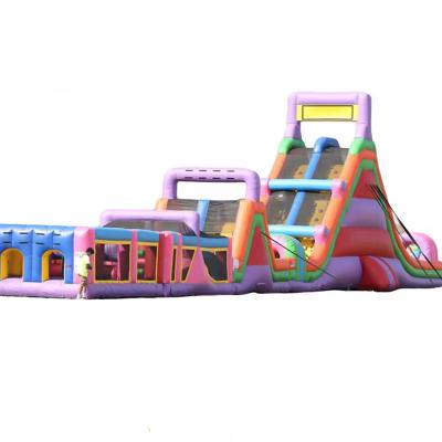 China Printed Inflatable Obstacle Course for Rental Ultimate Survivor Challenge for sale