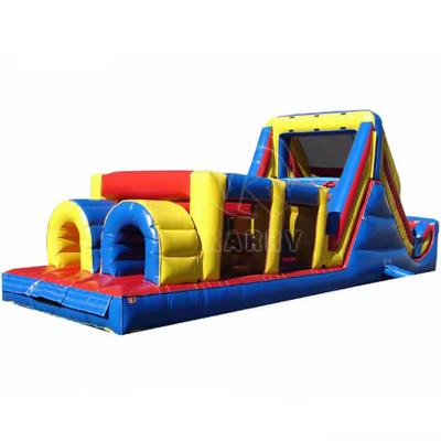 China Karry-ZA Hire Wipeout Obstacle Inflatable Kids Obstacle Course for sale