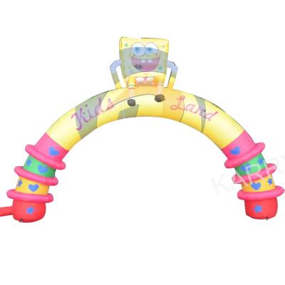 China Oxford Accessories Inflatable Christmas Arch for Outdoor Advertising and Promotions for sale