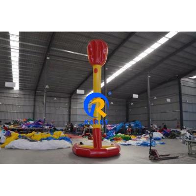 China Outdoor Playground Customized Fly Guy Inflatable Air Dancer Costume Sky Dancing Man Tube for sale