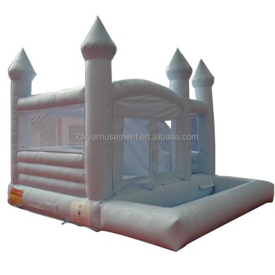 China Customized Color Portable Wedding Party Bounce House Combo Slide and Ball Pit for Kids for sale