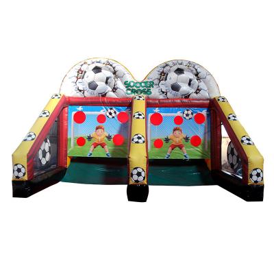 China Inflatable Football Game Colorful Interactive Shooting Sport Carnival Game for Sports for sale