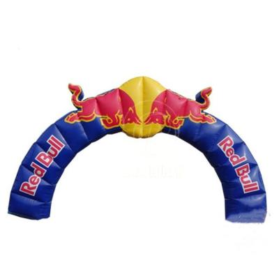 China Arco inflável de gênero neutro Red Bull Publicidade com material PVC Infláveis à venda