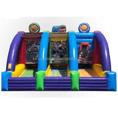 China Inflatable Carnival Toys Outdoor Interactive Games with CE Blower and Repair Accessories for sale