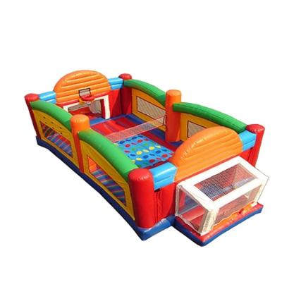 China Shipping Way Used Inflatable Soap Football/Basketball Field for Outdoor Playground for sale