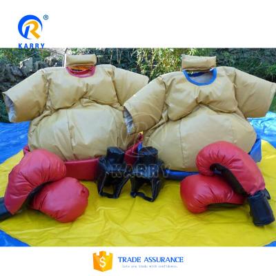 China PORTABLE y personalizable más recientes trajes de lucha de sumo inflables para juegos de deportes calientes en venta