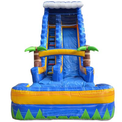 China Piscina Selva tobogán de agua inflable para grandes parques acuáticos Casa de salto alquiler comercial en venta