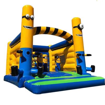 Cina CE/EN71/EN14960 Certificato Commercial Cartoon Theme Inflatabile Trampoline Castle Combo in vendita