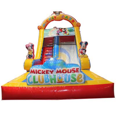 China CH PVC Materials Inflatable Water Slide Bouncy House Slide Max Capacity 100-500kg Park for sale