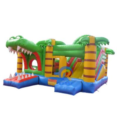 China 14 Years Up Age Range Portable Inflatable Bouncer with Slide Jumping Castle Moonwalk for sale