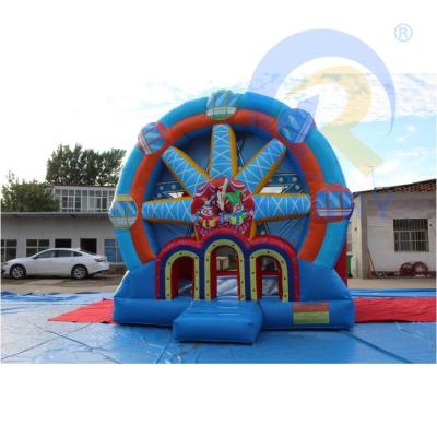 China 14 Years up PVC Inflatable Bouncer Ferris Wheel Castle for Party Children Playground for sale