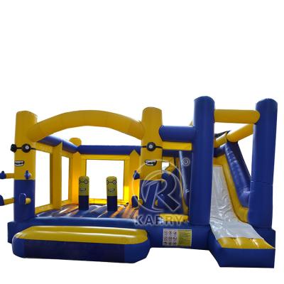 China Unisex Inflatable Castle with Dry Slide and Bounce House Combo Max Capacity 100-500kg for sale