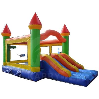 China PORTABLE Unisex Inflatable Bounce House Slide Combo Bouncy Castle with Slide Jumping Castle for sale