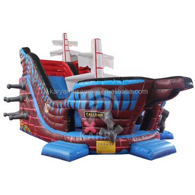 China Jumping Bouncy Castle With Slide CE Standard Air Blower Included Perfect for Parks for sale