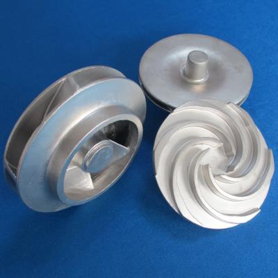 China Precision Stainless Steel Lost Wax Water Pump Custom Casting Impeller Customized for sale